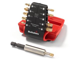 Σετ 10 Μύτες με Μαγνητικό Κατσαβίδι 448705 Torsion Diamond Bits TDB Torx/PZ Κωδικός 210140
