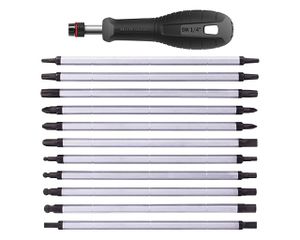 Σετ 22 Μύτες με Κατσαβίδι 444515 HSS Long Bit Holder Κωδικός 210144