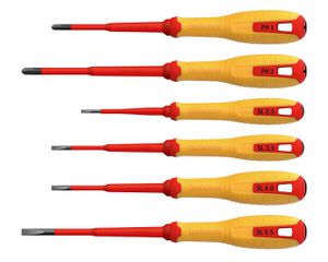 Σετ 6 Κατσαβίδια 44445 HSS SL/PH VDE IEC 609001000V (PH1,PH2,SL2.5,SL3.5,SL4,SL5.5) Κωδικός 235085