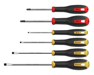 Σετ 6 Κατσαβίδια 444405 HSS SL/PH (PH1,PH2,SL3,SL4,SL5.5,SL6.5) Κωδικός 210126