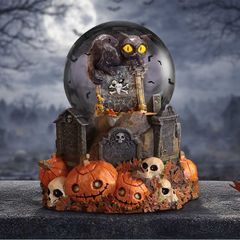 Nemesis - Whisper Wood - Pumpkin Patch Snow Globe-thumb-2