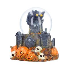 Nemesis - Whisper Wood - Pumpkin Patch Snow Globe-thumb-4