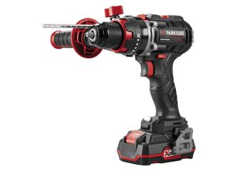 PARKSIDE PERFORMANCE® Σετ Κρουστικό Δραπανοκατσάβιδο Μπαταρίας 20V PSBSAP 20-Li D4 (με 2 μπαταρίες & φορτιστή)
