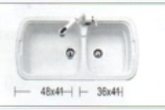 CARRON ΝΕΡΟΧΥΤΗΣ SUPERBOWL 97Χ51 Ν224 GR.WHITE (9)