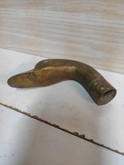 Λαβή από μπαστούνι vintage ορείχαλκου - Vintage brass cane handle – walking stick handle