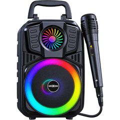 Moxom MX-SK41 Φορητό Bluetooth Ηχείο 5" 5W με Μικρόφωνο & LED RGB
