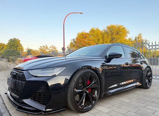 Audi RS6 2021 Audi RS6 Avant 4.0 TFSI |PANO | SOFT CLOSE | B&O | HUD | 22”-thumb-1
