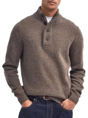 Barbour Essential Patch Half Zip Πουλόβερ MKN0585ST71