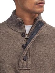 Barbour Essential Patch Half Zip Πουλόβερ MKN0585ST71-thumb-3