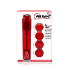 Vibrator with 4 Attachments-thumb-4