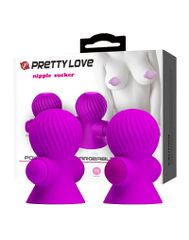 Pretty Love Nipple Sucker Purple