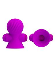 Pretty Love Nipple Sucker Purple-thumb-2