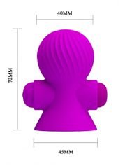 Pretty Love Nipple Sucker Purple-thumb-4