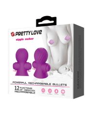 Pretty Love Nipple Sucker Purple-thumb-5