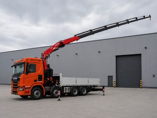 Γερανοί - Φορτηγά Με Γερανό Scania 2018 R450 8x4 με γερανό FASSI 485 A2.25