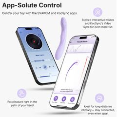 Svakom - Selena Heated Vibrator - Lavender-thumb-8