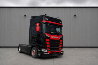 Scania 2021 770S V8 4x2 Πλήρης εξοπλισμός οροφής με αέρα