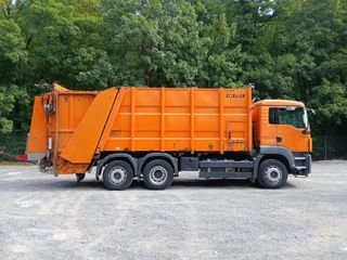 Απορριμματοφόρο MAN 2010 26.320 TGS ** Zöller Medium XL **-thumb-3