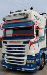 Γεισος , προστατευτικό υαλοκαθαριστήρα SCANIA