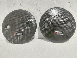Καπάκια carbon/Ανθρακόνημα AKRAPOVIC κινητήρα Yamaha 500/530