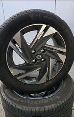 HYUNDAI i20 & BAYON 2020-2026 ΖΑΝΤΕΣ ORIGINAL ΜΕ ΛΑΣΤΙΧΑ MICHELIN 195/55/16
