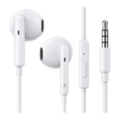 Elmcoei EV252 Ενσύρματα Ακουστικά In-Ear με Μικρόφωνο & Jack 3.5mm Λευκά