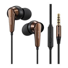 Elmcoei EV232 Ενσύρματα Ακουστικά In-Ear με Μικρόφωνο & Jack 3.5mm Μαύρα
