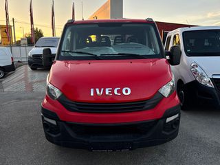 Διπλοκάμπινο Iveco 2017 DAILY ΕΠΩΛΗΘΗ!!! 35S14 ΚΑΡΟΤΣΑ ΠΙΣΩΚΙΝΗΤΟ 7ΘΕΣΙΟ L3H1 EURO6-thumb-1