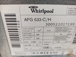 ΚΑΤΑΨΥΚΤΗΣ WHIRPOOL 320L ΣΕ ΑΡΙΣΤΗ ΚΑΤΑΣΤΑΣΗ-thumb-11