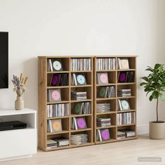 Ντουλάπα CD 2 τμχ. Artisan Δρυς 60 x 17 x 92 εκ. 8012745
