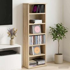 Ντουλάπα CD Sonoma Δρυς 60 x 17 x 92 εκ. Επεξεργασμένο Ξύλο 8012750