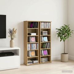 Ντουλάπα CD 2 τμχ. Artisan Δρυς 60 x 17 x 92 εκ. 8012761