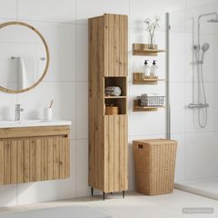 Ντουλάπι Μπάνιου με Ανοιχτό Ράφι ZWOLLE Artisan Δρυς 896384