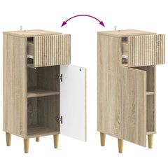 Ντουλάπι Αποθήκευσης Μπάνιου ARNHEM Sonoma Δρυς 896607-thumb-8