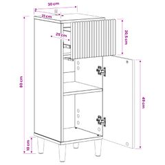 Ντουλάπι Αποθήκευσης Μπάνιου ARNHEM Sonoma Δρυς 896607-thumb-10