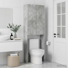 Ντουλάπα τουαλέτας ARNHEM Γκρι Σκυροδέματος 66 x 25,5 x 190 εκ. 896698