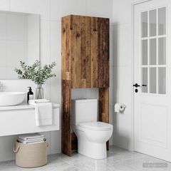 Ντουλάπα τουαλέτας ARNHEM Παλαιωμένο ξύλο 66 x 25,5 x 190 εκ. 896703
