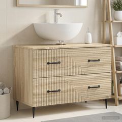 Ντουλάπα Νιπτήρα Mπάνιου HAARLEM Sonoma Δρυς 82 x 41 x 58,5 εκ 896797