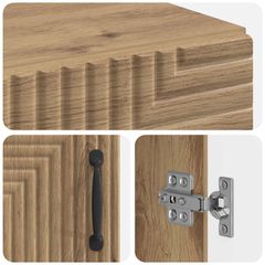 Ντουλάπι Αποθήκευσης Μπάνιου HAARLEM Artisan Δρυς 896834-thumb-6