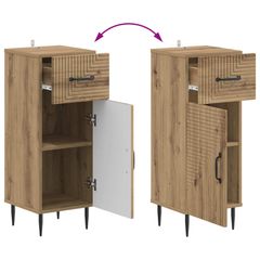 Ντουλάπι Αποθήκευσης Μπάνιου HAARLEM Artisan Δρυς 896834-thumb-7