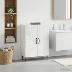 Ντουλάπι Αποθήκευσης Μπάνιου HAARLEM Γυαλιστερό Λευκό 896839