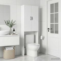 Ντουλάπα τουαλέτας HAARLEM Λευκό 66 x 25,5 x 190 εκ. 896915