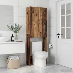 Ντουλάπα τουαλέτας HAARLEM Παλαιωμένο ξύλο 66 x 25,5 x 190 εκ. 896923