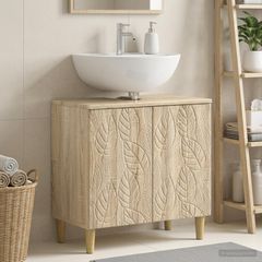 Ντουλάπα Νιπτήρα Mπάνιου DELFT Sonoma Δρυς 59,5 x 31,5 x 59 εκ. 897007