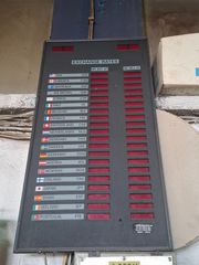 Vintage ηλεκτρονική πινακίδα ισοτιμιών LED