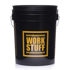 Work Stuff Κουβάς Πλυσίματος Αυτοκινήτου Μαύρος 20lt WS042
