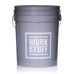 Work Stuff Κουβάς Πλυσίματος Αυτοκινήτου Γκρι 20lt WS045