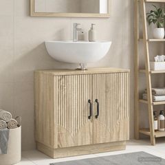 Ντουλάπα Νιπτήρα Mπάνιου HOORN Sonoma Δρυς 59,5 x 31,5 x 56 εκ. 897227