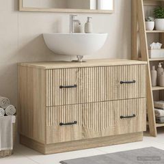 Ντουλάπα Νιπτήρα Mπάνιου HOORN Sonoma Δρυς 82 x 41 x 56 εκ. 897237