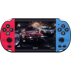 EONY A-8290 Φορητή Παιχνιδομηχανή 4.8" με Ενσωματωμένα Παιχνίδια – Κόκκινο/Μπλε
